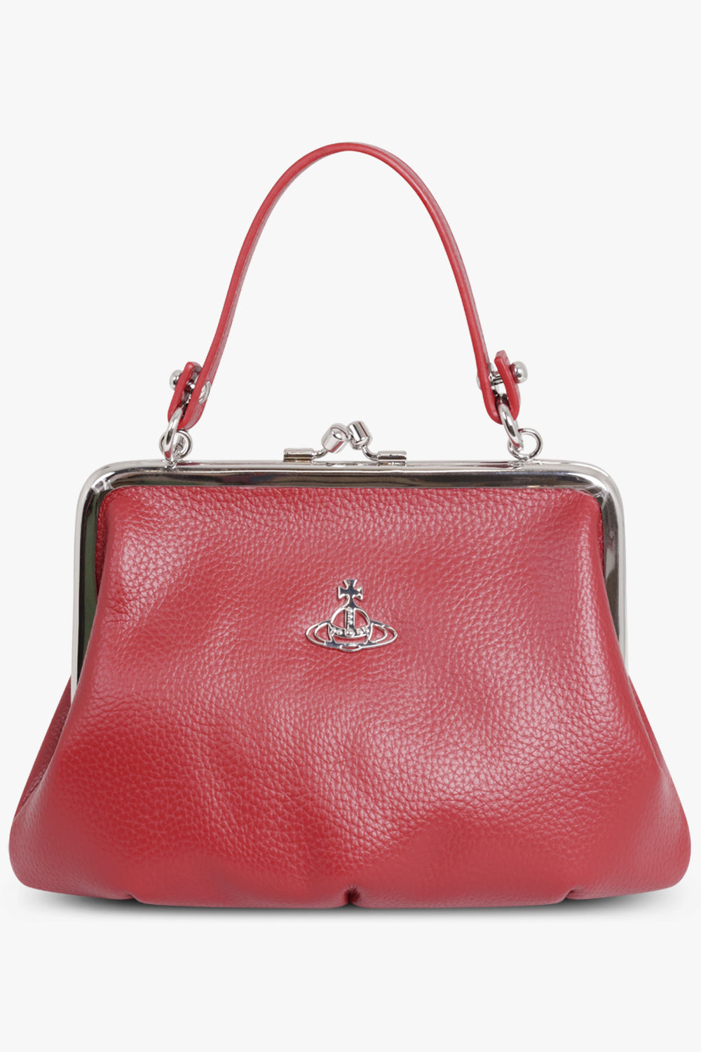 VIVIENNE WESTWOOD BAGS RED / RED Granny Grained Frame Purse | Red