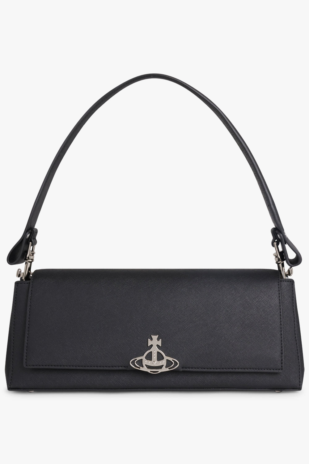 VIVIENNE WESTWOOD BAGS BLACK / BLACK Hazel Large Handbag | Black