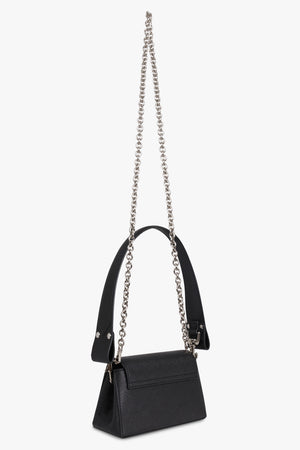 VIVIENNE WESTWOOD BAGS BLACK / BLACK Hazel Small Handbag | Black