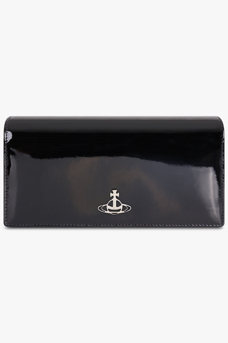 VIVIENNE WESTWOOD WALLETS BLACK / BLACK Long Wallet On Chain | Black