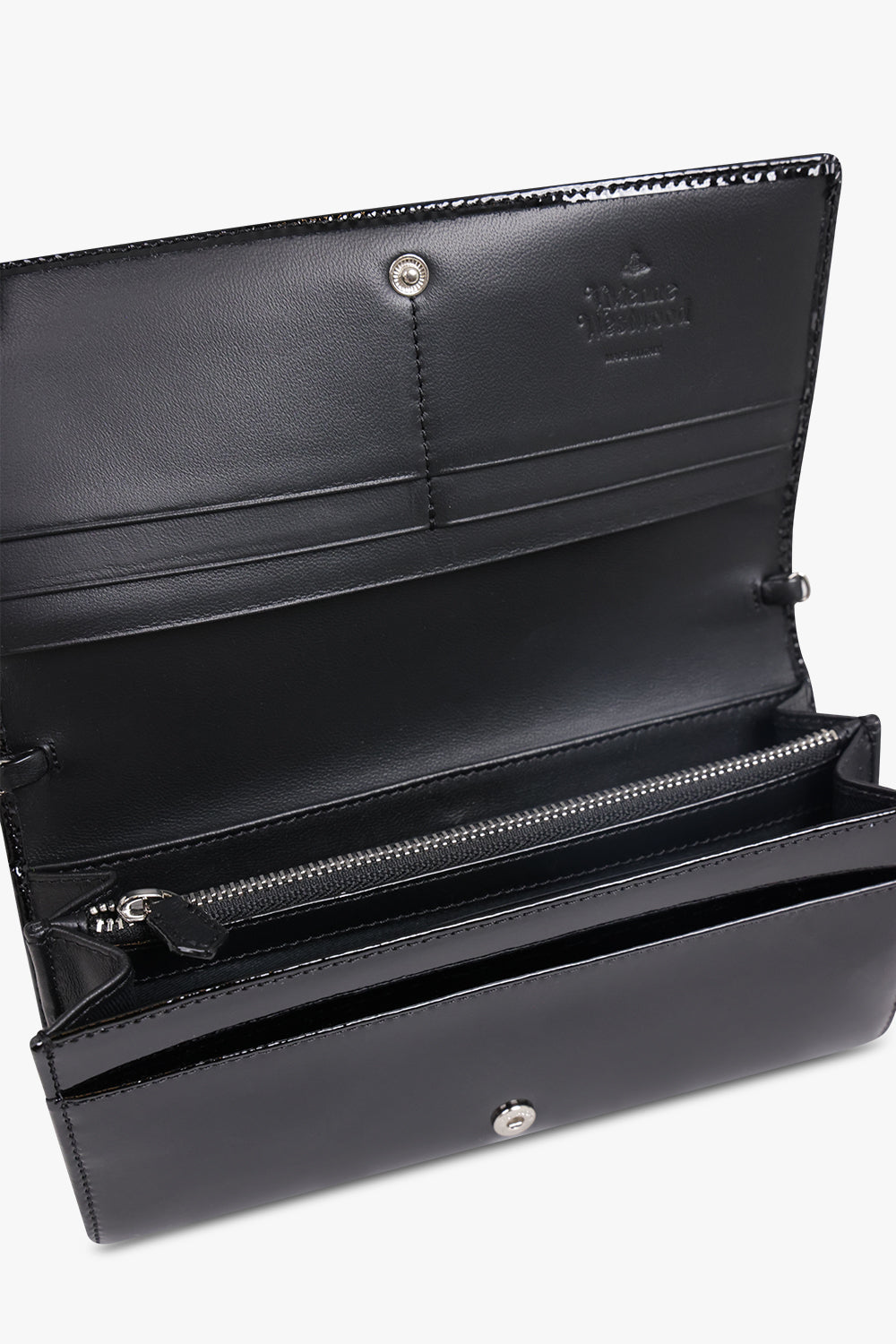 VIVIENNE WESTWOOD WALLETS BLACK / BLACK Long Wallet On Chain | Black