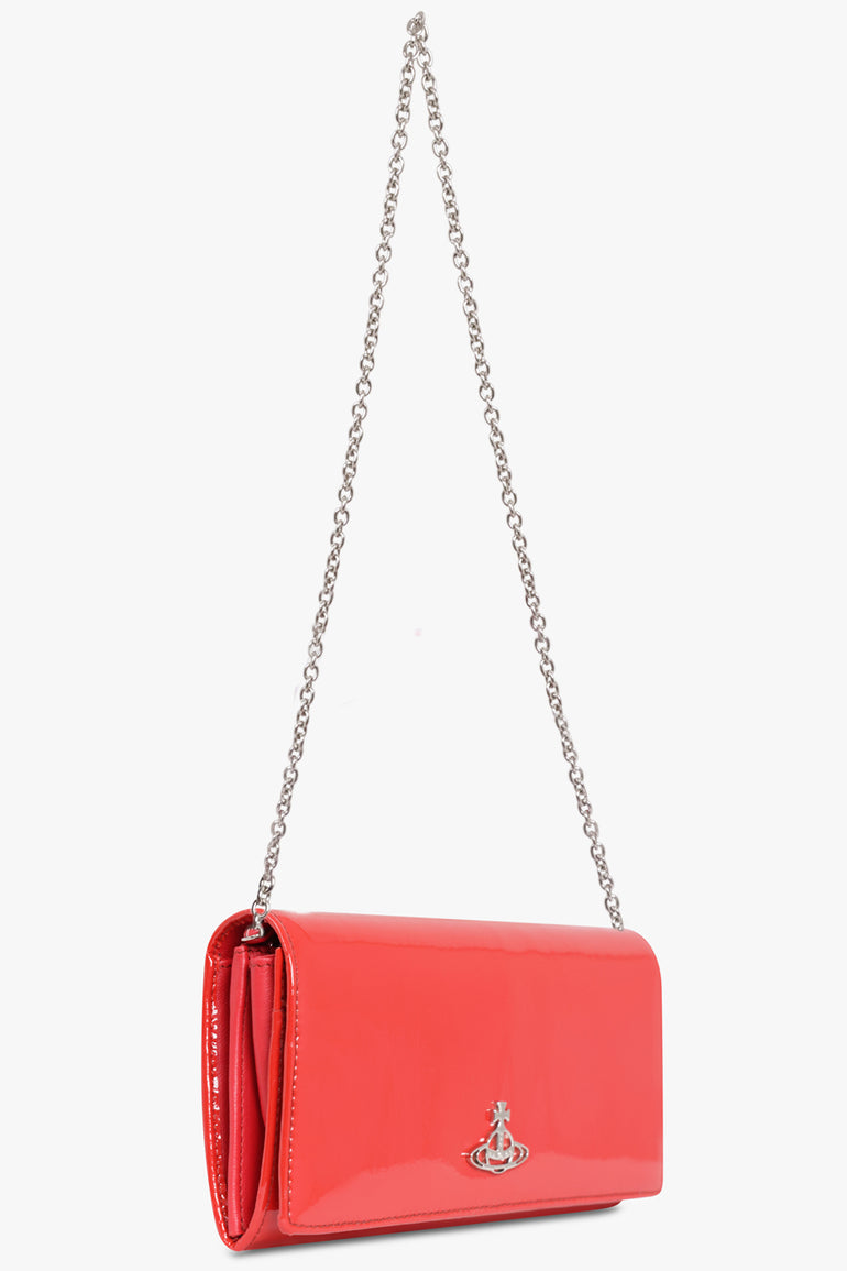 VIVIENNE WESTWOOD WALLETS RED / RED Long Wallet On Chain | Red