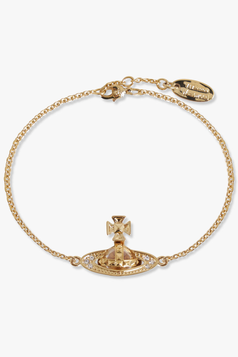 VIVIENNE WESTWOOD JEWELLERY GOLD / GOLD Pina Bas Relief Bracelet | Gold