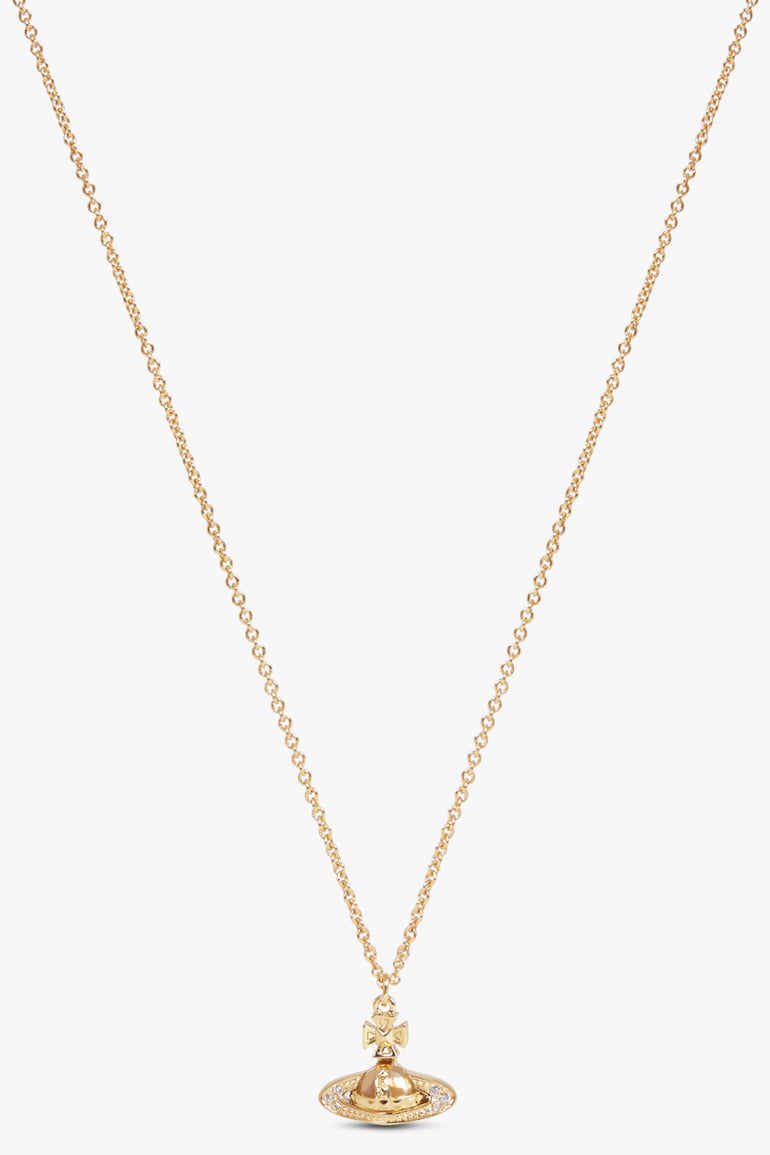 VIVIENNE WESTWOOD JEWELLERY GOLD / GOLD Pina Small Bas Relief Pendant | Gold