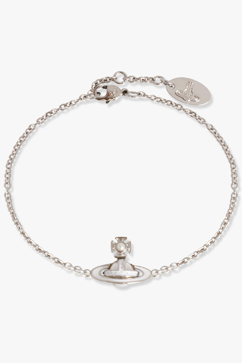 VIVIENNE WESTWOOD JEWELLERY SILVER / SILVER Simonetta Bas Relief Bracelet | Silver