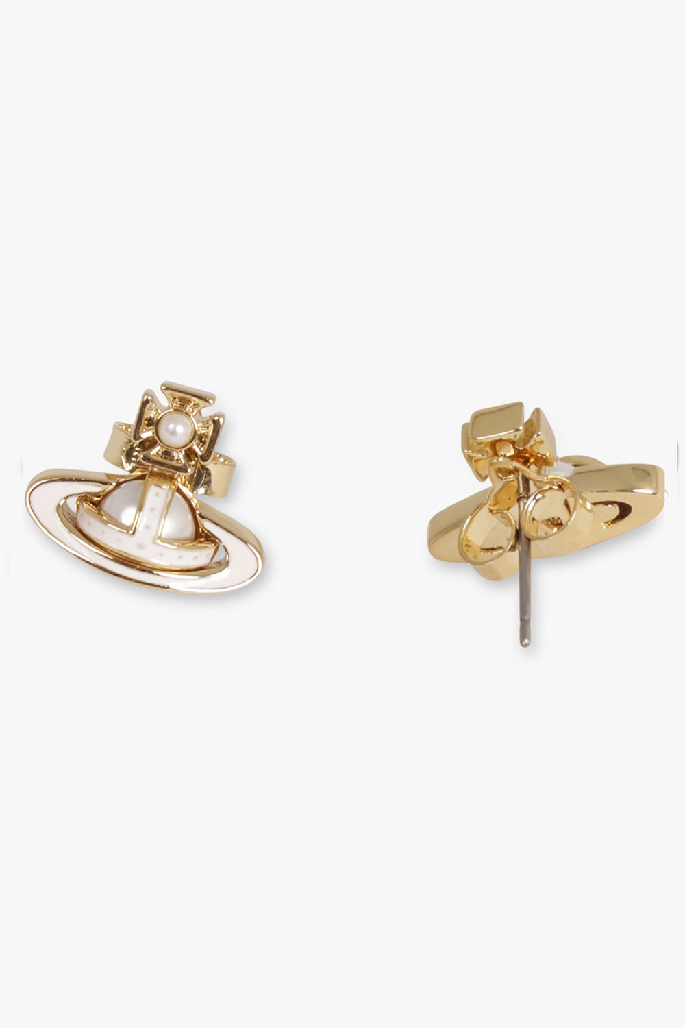 VIVIENNE WESTWOOD JEWELLERY GOLD / GOLD Simonetta Bas Relief Earrings | Gold