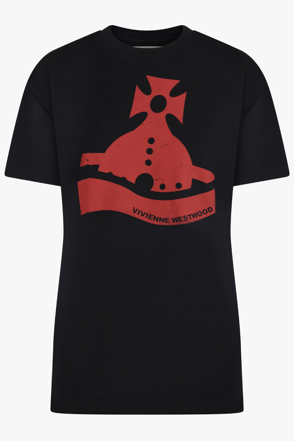 VIVIENNE WESTWOOD RTW SUNKEN ORB CLASSIC T-SHIRT | Black