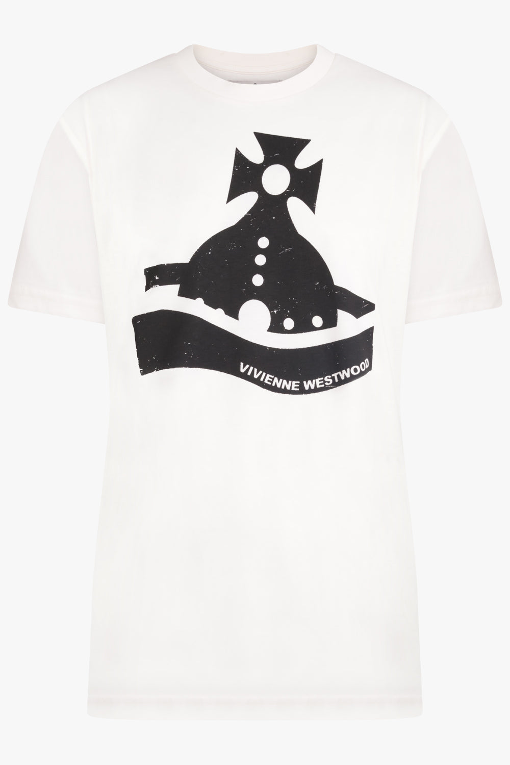 VIVIENNE WESTWOOD RTW SUNKEN ORB CLASSIC T-SHIRT | White