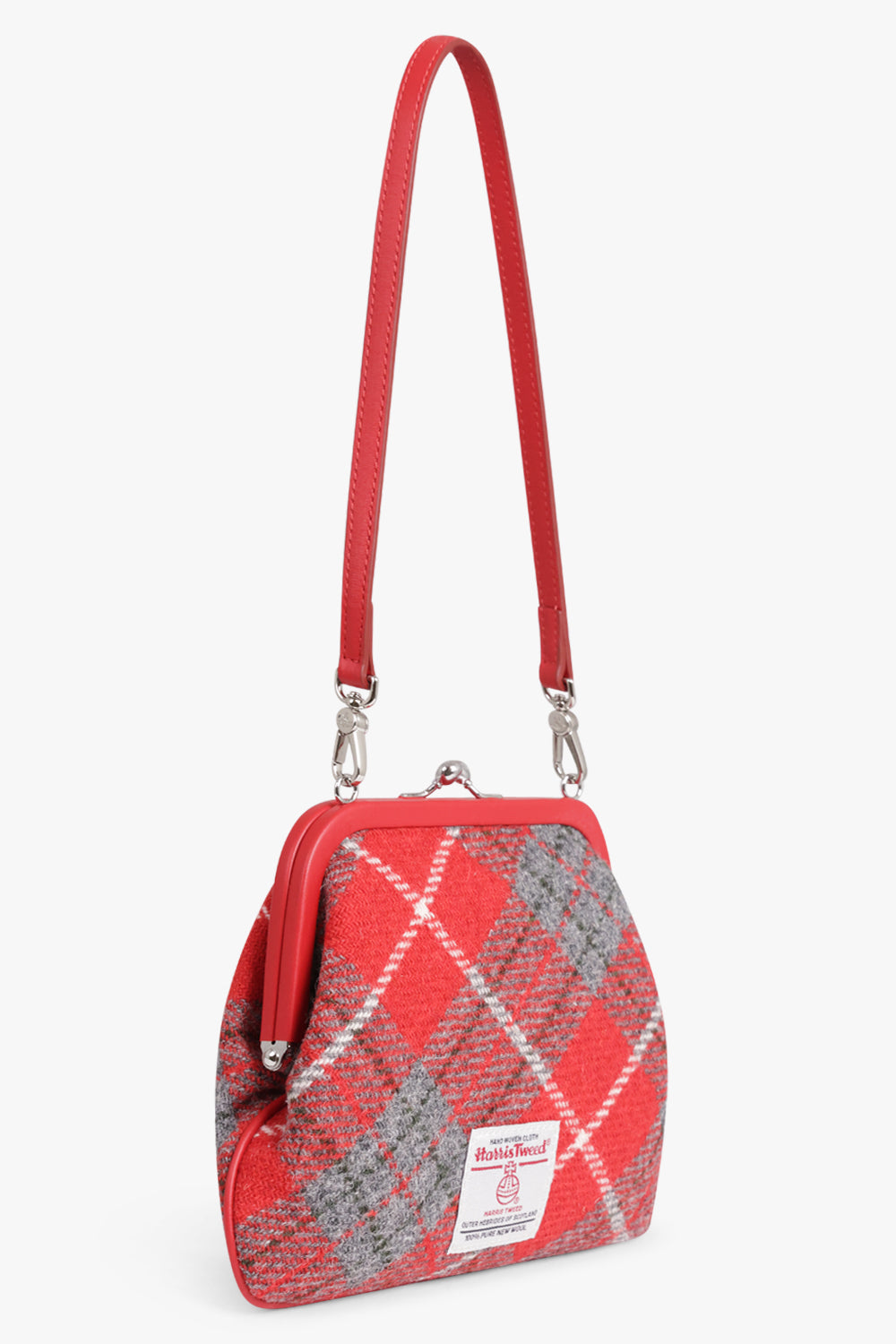 VIVIENNE WESTWOOD BAGS PATTERN / RED/BLUE / ONE SIZE Vivienne Harris Tweed Tartan Clutch | Red/Blue