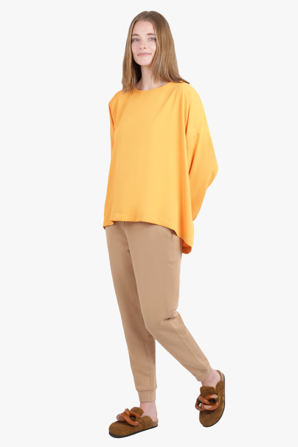 MOTHER OF PEARL RTW JOGGER TAN