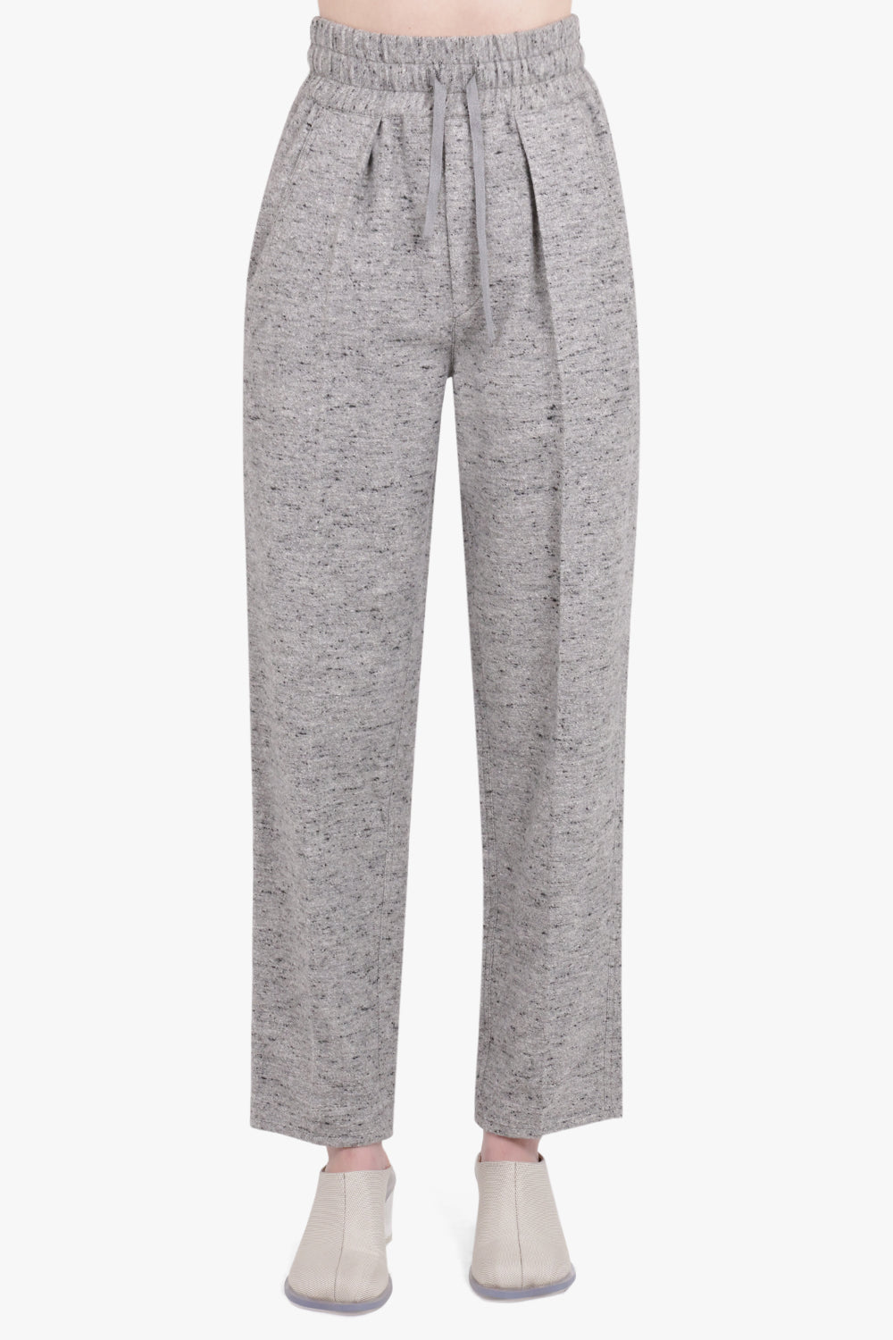 ISABEL MARANT RTW ETOILE MIROKI RELAXED SUIT PANTS | GREY