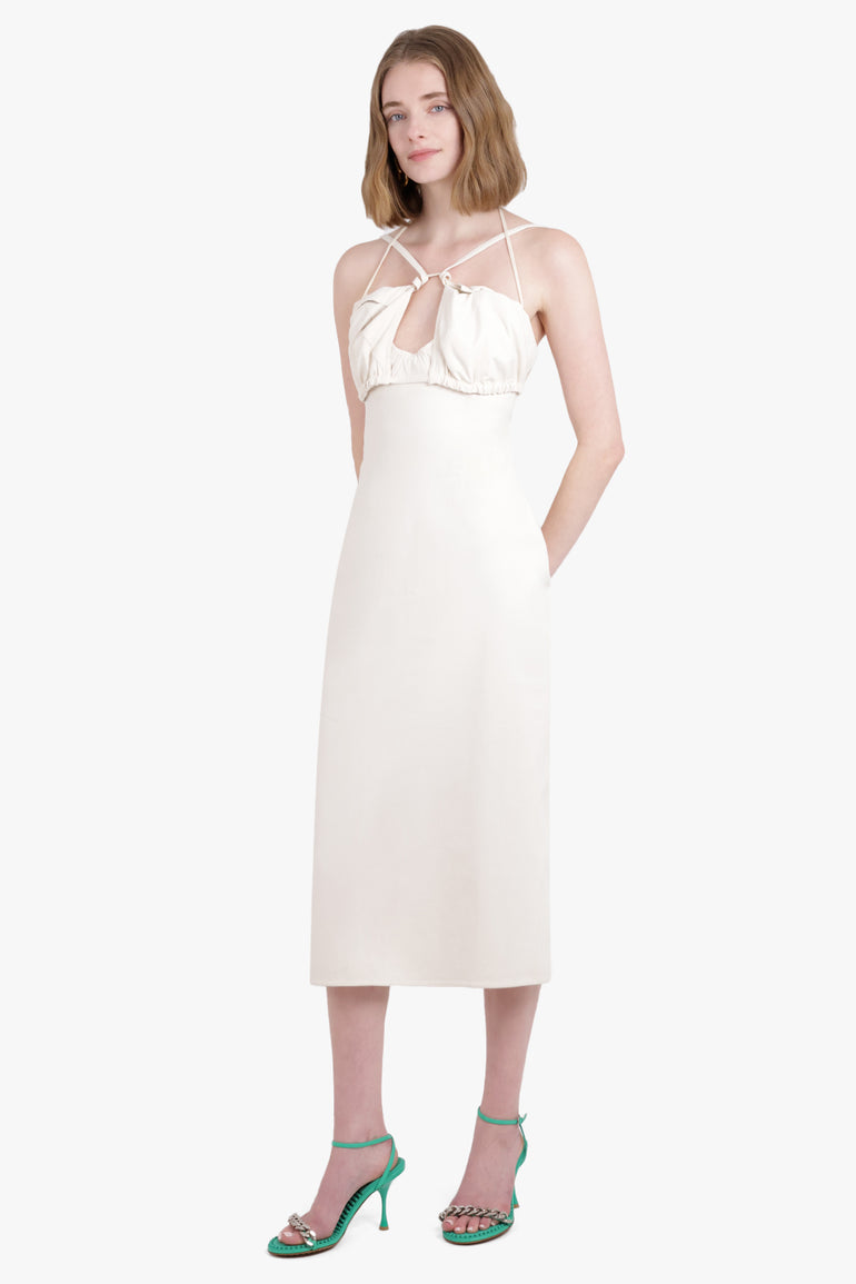 JACQUEMUS RTW LA ROBE BIKINI DRESS | IVORY