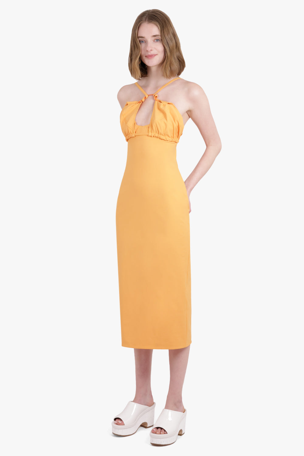 JACQUEMUS RTW LA ROBE BIKINI DRESS | ORANGE