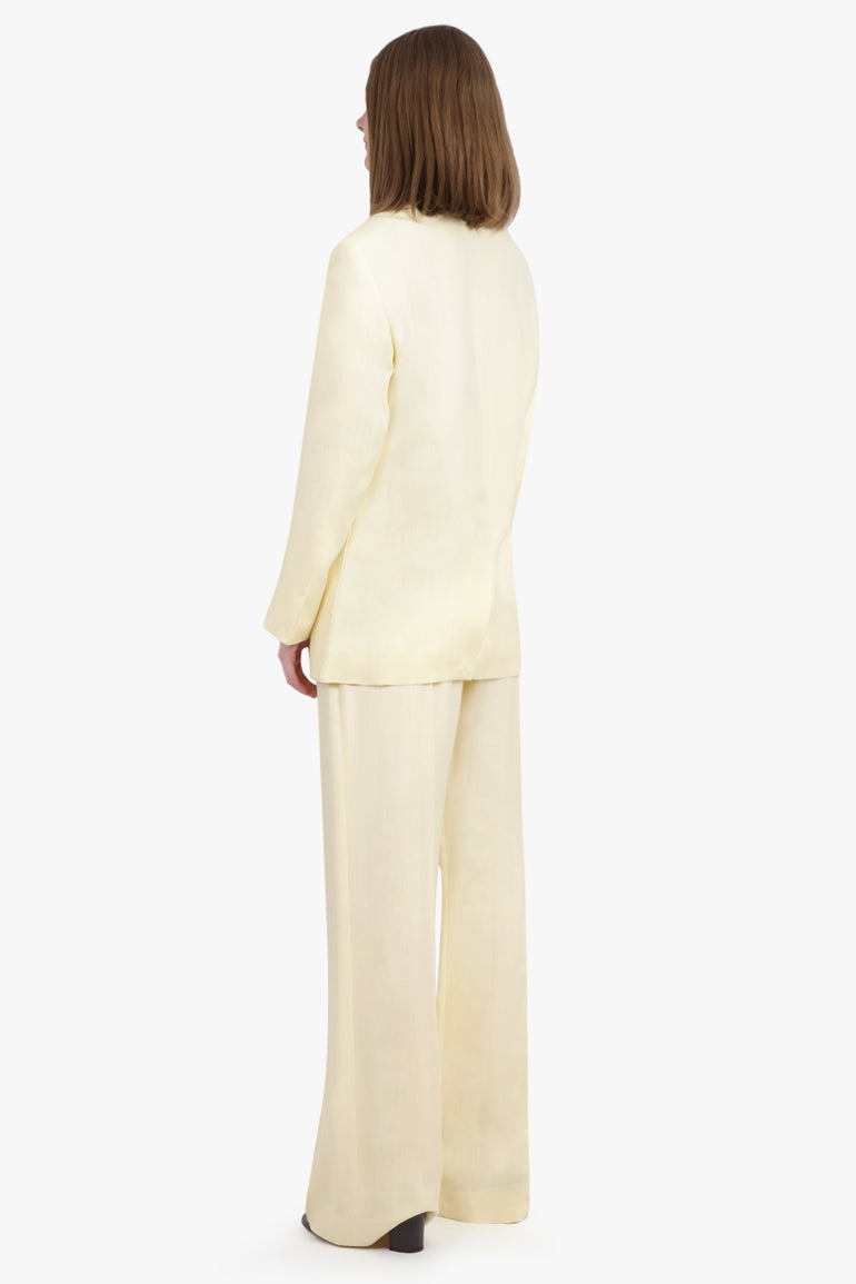 JACQUEMUS RTW La Veste D'Homme | Pale Yellow