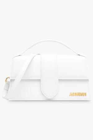 JACQUEMUS BAGS WHITE LE GRAND BAMBINO BAG | WHITE