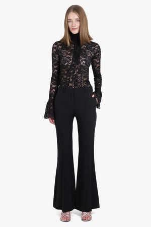 NINA RICCI RTW New Bootcut Cady Pants | Black