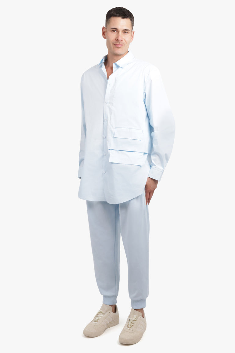 Y-3 RTW SHIRT | ICEBLU