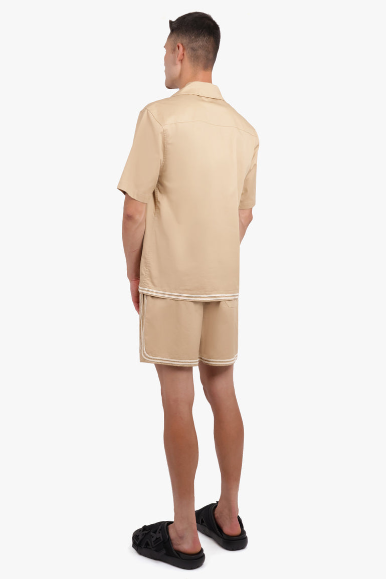 COMMAS RTW Braided Cord Short | Beige