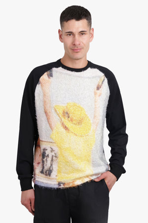 AFTER PRAY RTW Shots Fired Print Raglan L/S Sweatshirt | Multi