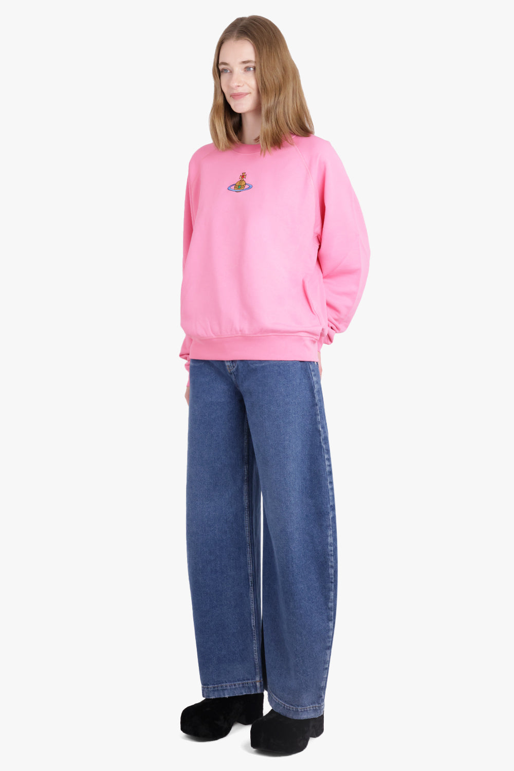 VIVIENNE WESTWOOD RTW RAGLAN SWEATSHIRT | Pink