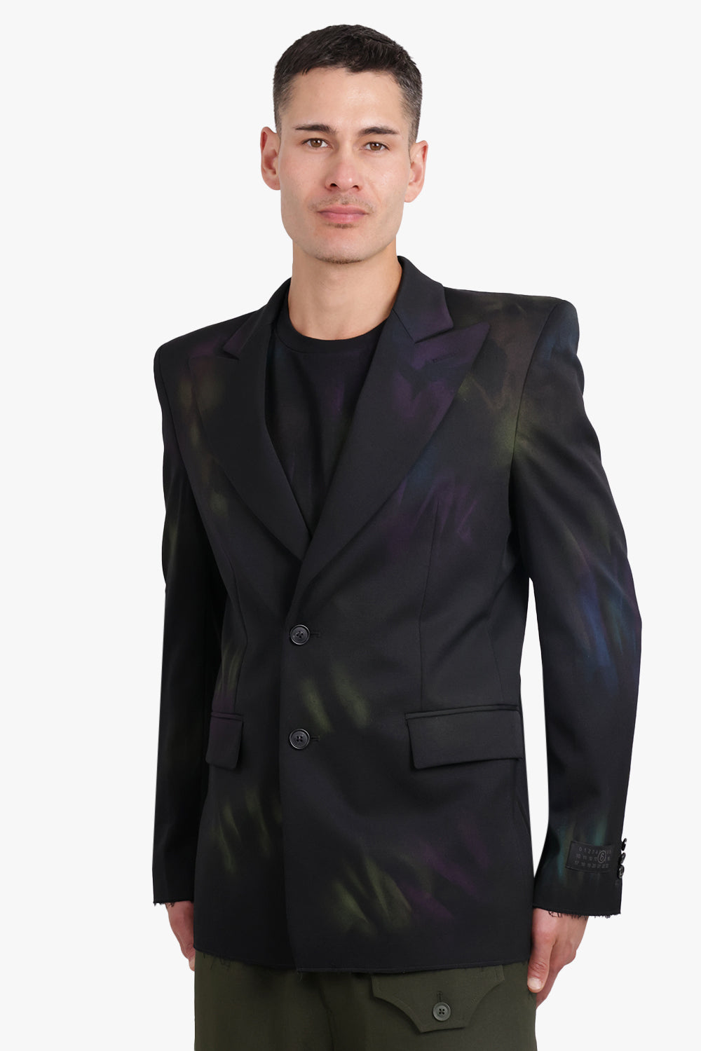 MM6 BY MAISON MARGIELA RTW Single Breasted Tailored Blazer | Black