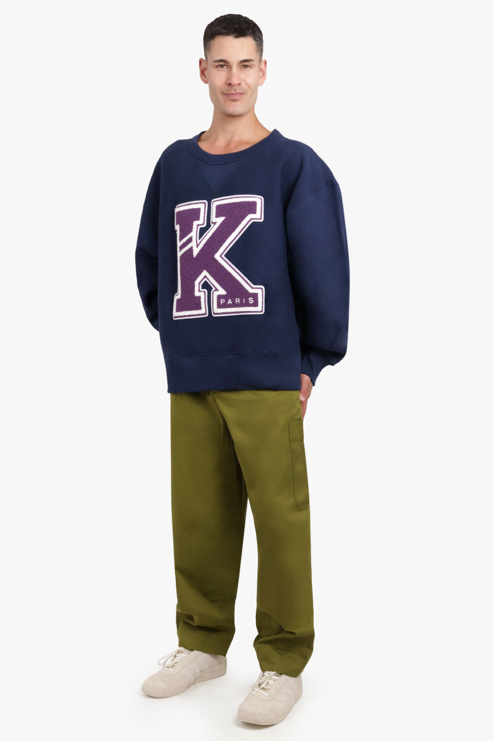 KENZO RTW COLLEGE SWEATSHIRT | MIDNIGHT BLUE