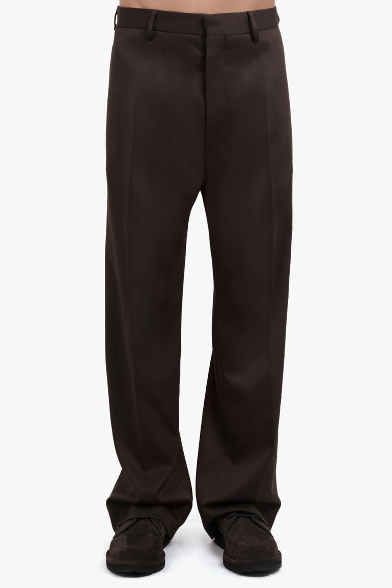 MM6 BY MAISON MARGIELA RTW Straight Leg Pant | Brown