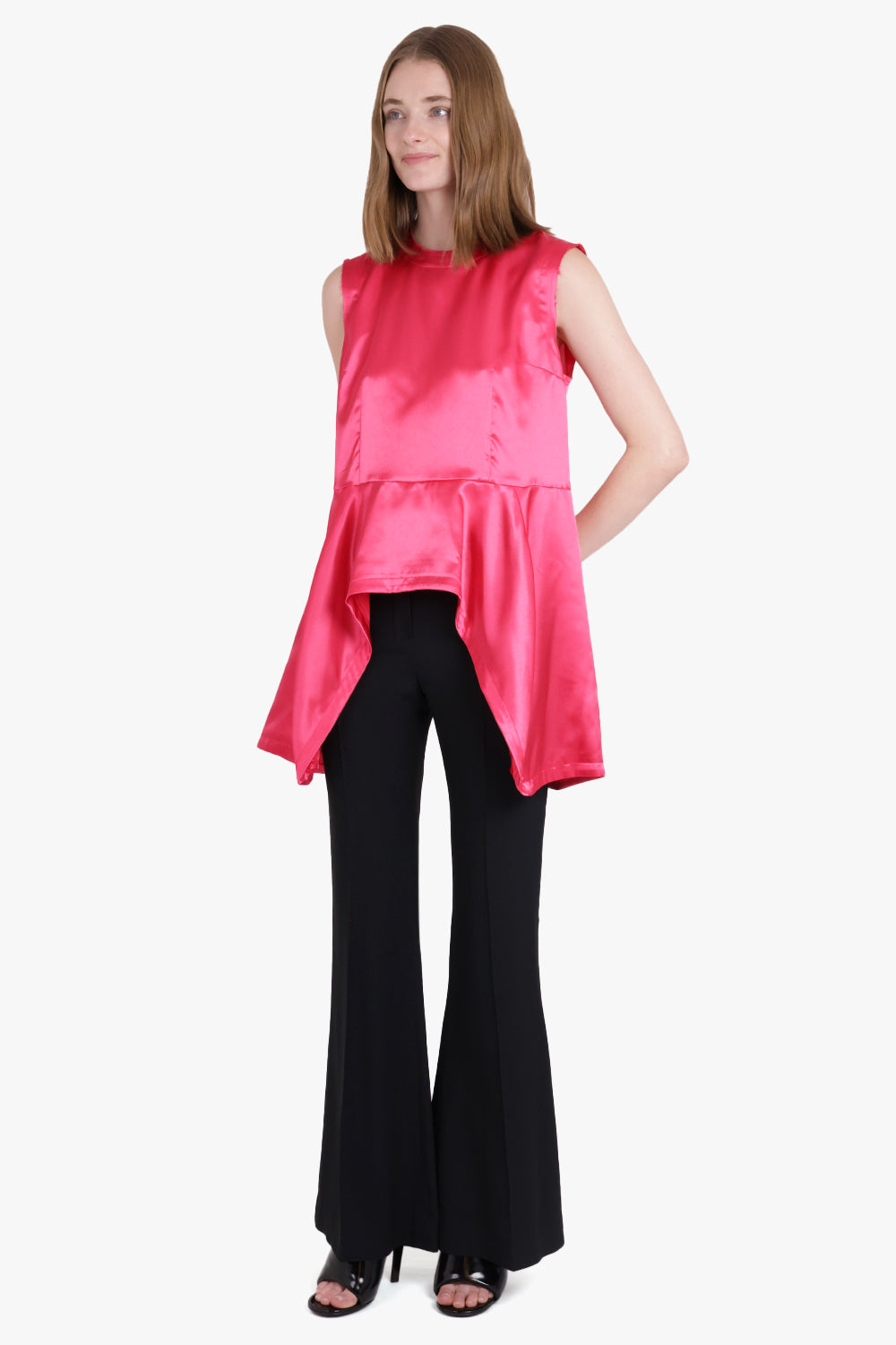 NINA RICCI RTW New Bootcut Cady Pants | Black