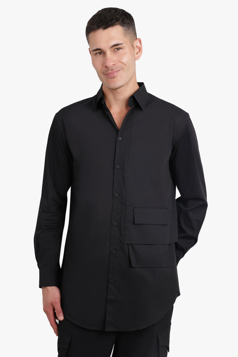 Y-3 RTW SHIRT BLACK | Black