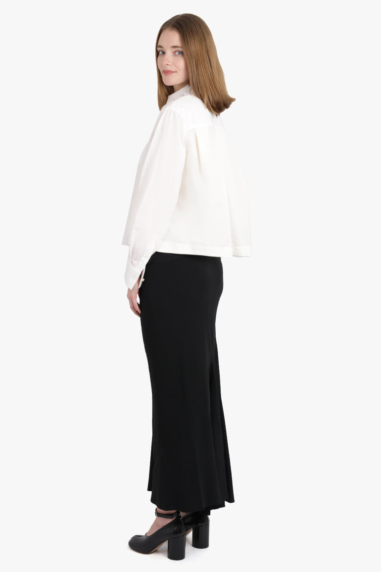 RICK OWENS RTW Gonna Bias Midi Skirt | Black