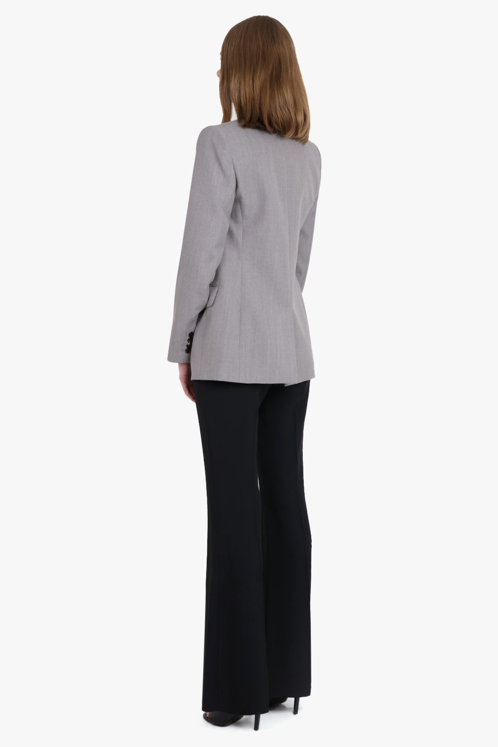 CHLOE RTW Tailored Single Breasted Jacket | Swan Grey