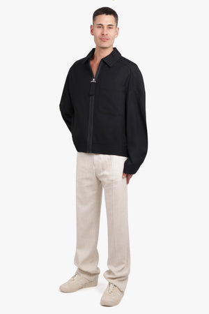 JACQUEMUS RTW Le Blouson Linu | Black