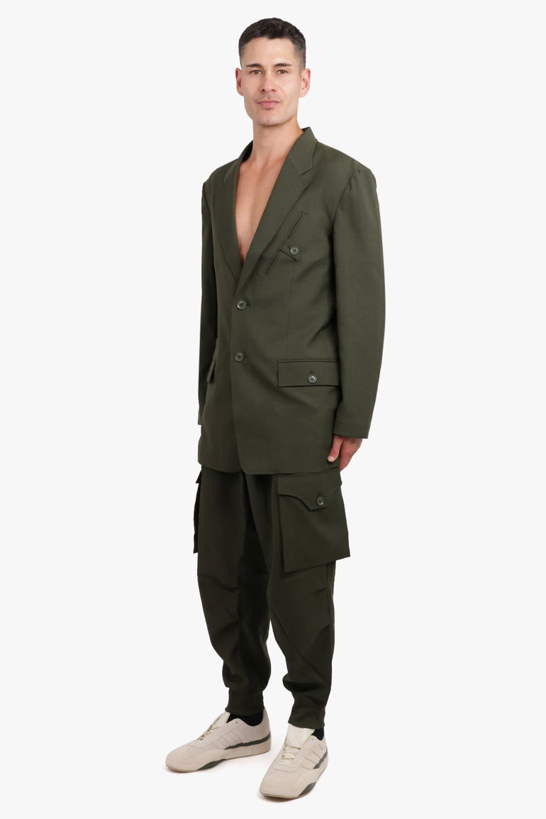 Y-3 RTW SP UNI BLAZER NIGHTCARG | Khaki