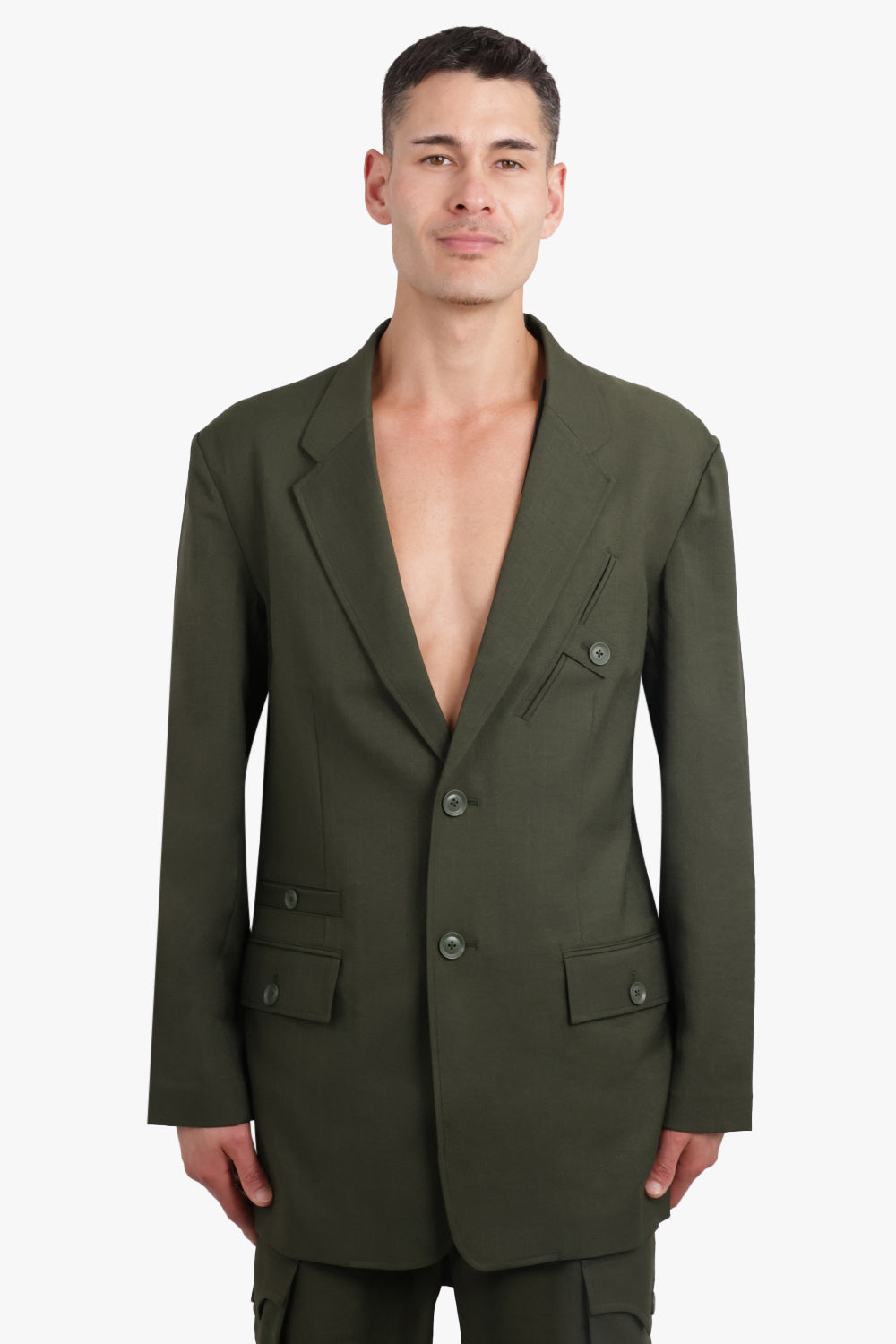 Y-3 RTW SP UNI BLAZER NIGHTCARG | Khaki