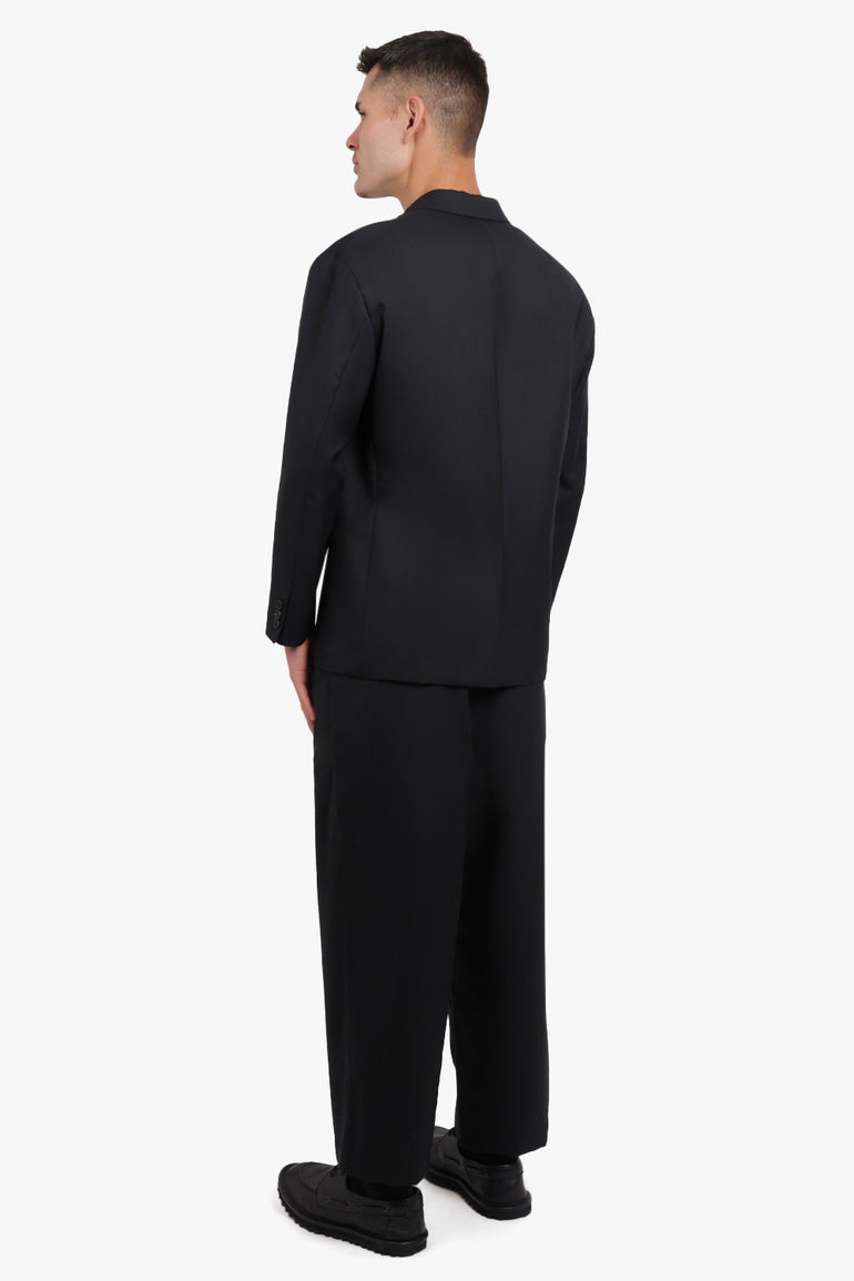 COMME DES GARCONS HOMME RTW Cropped Tapered Pant | Black