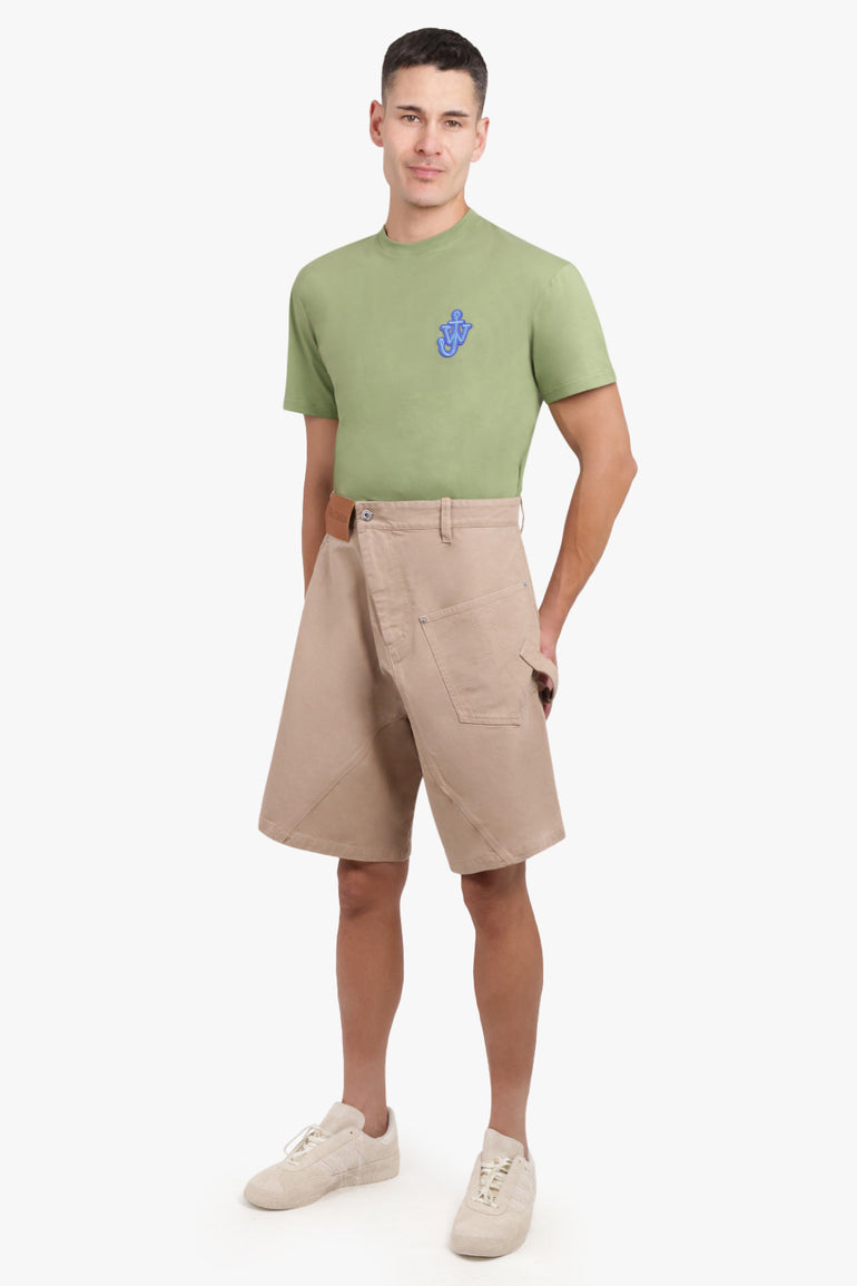 JW ANDERSON RTW Anchor Patch S/S T-shirt | Dark Green