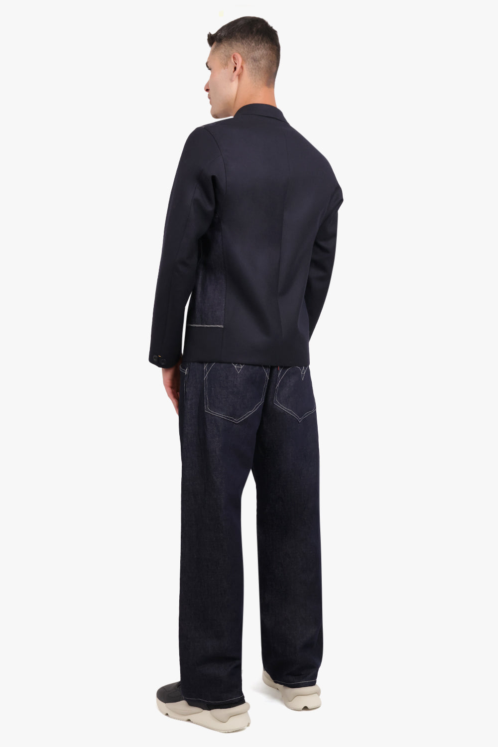 JUNYA WATANABE RTW X Levi's Straight Leg Denim Pant with Contrast Stitching | Indigo