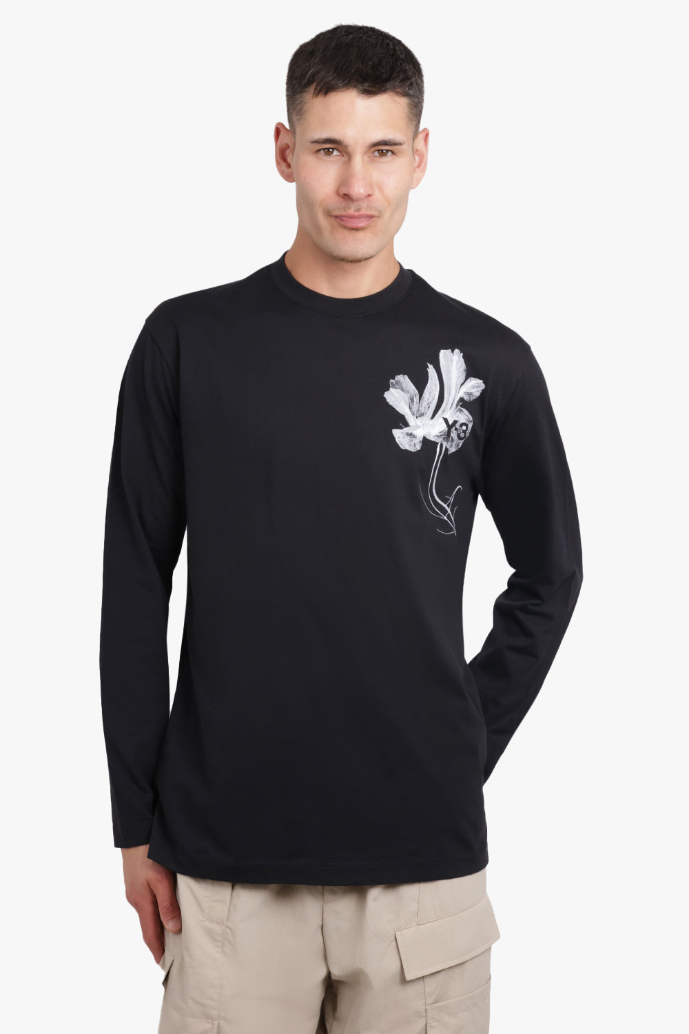 Y-3 RTW GFX LS TEE | BLACK