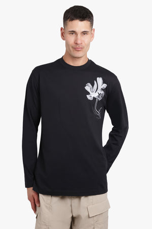 Y-3 RTW GFX LS TEE | BLACK