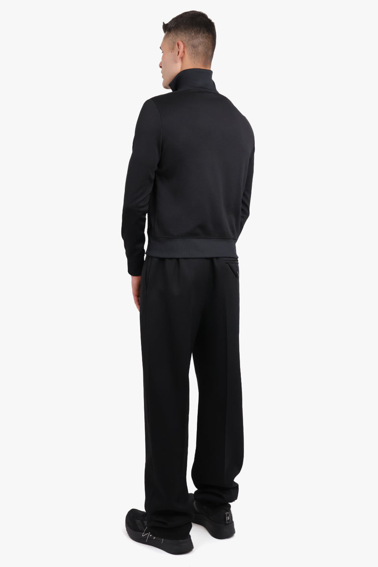 COURREGES RTW INTERLOCK TRACKSUIT JACKET | BLACK