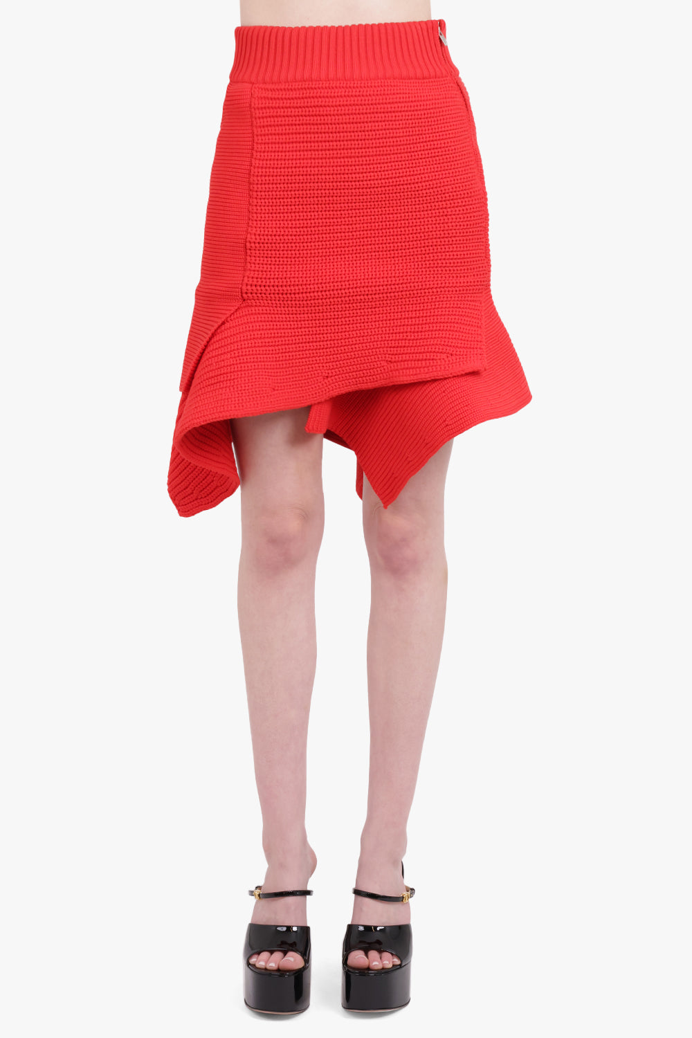 SACAI RTW Knit Skirt | Red