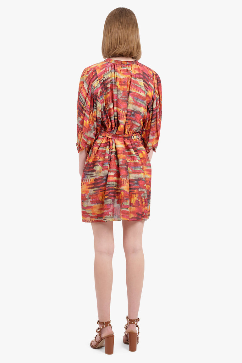 CHUFY RTW ZIGGY MINI DRESS | SEAN RED