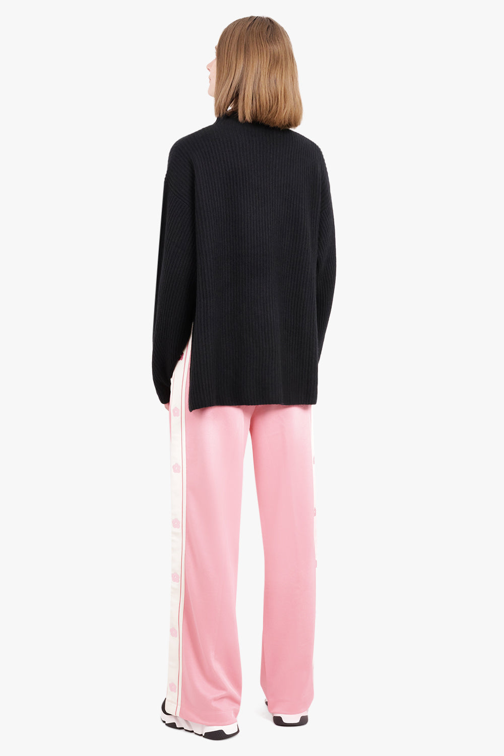 KENZO RTW TRACKPANTS WITH POPPERS | ROSE