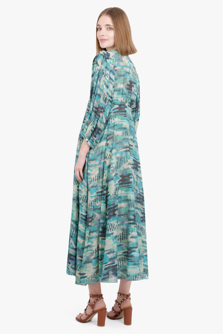 CHUFY RTW ALTON MAXI DRESS | SEAN GREEN