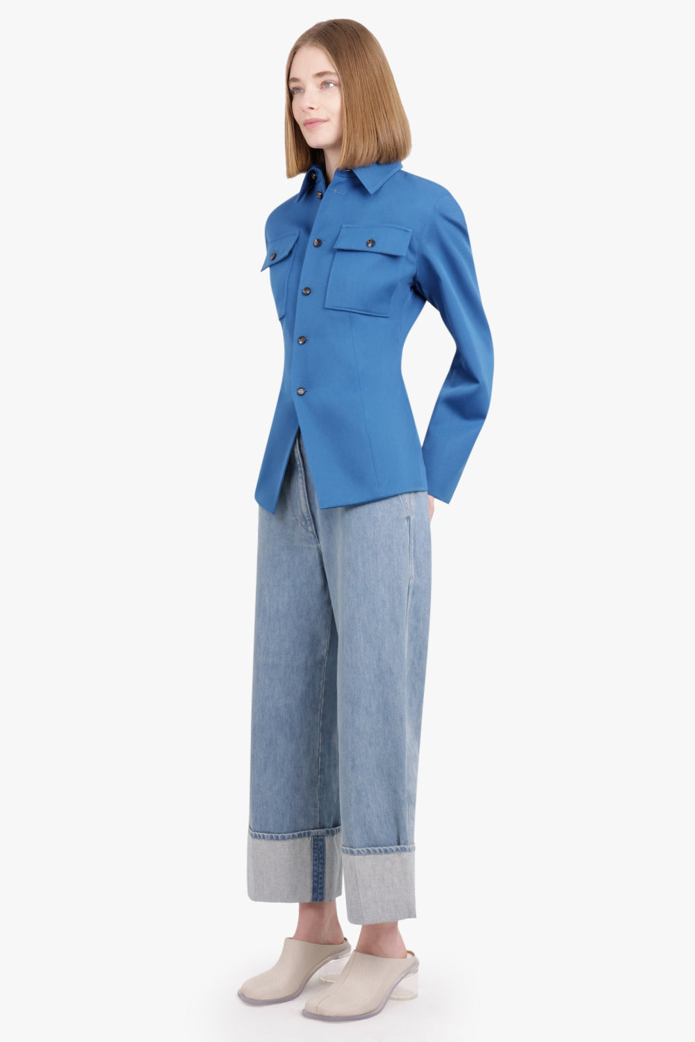 PATOU RTW Iconic Denim Trousers | Ice Blue