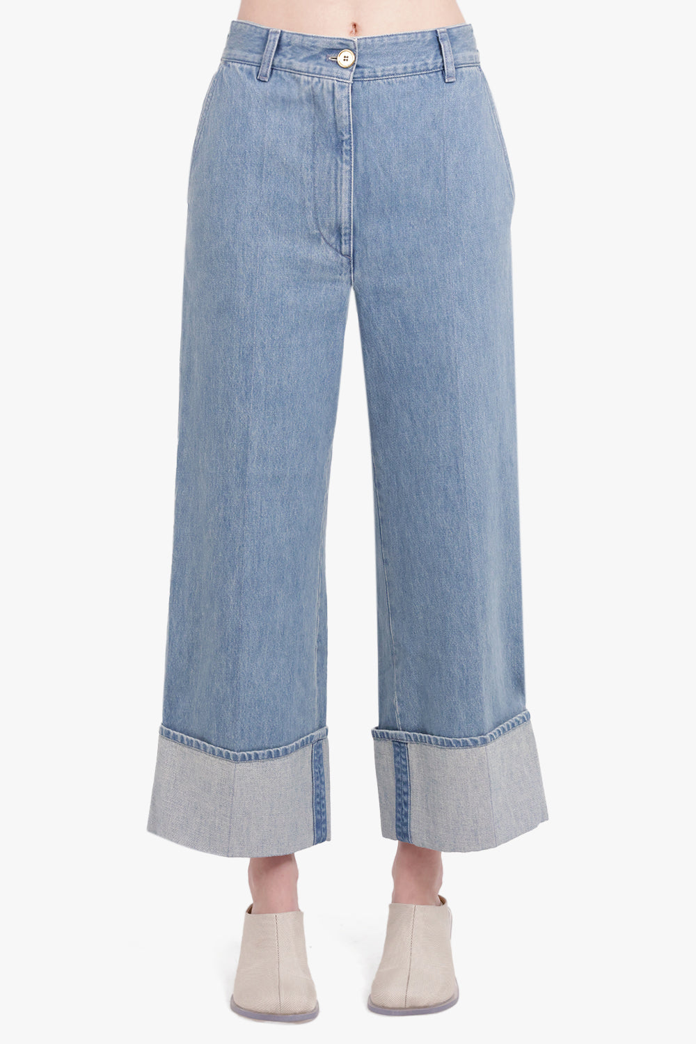 PATOU RTW Iconic Denim Trousers | Ice Blue