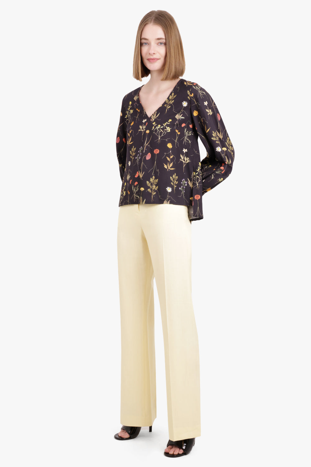 JACQUEMUS RTW Le Pantalon Sauge | Pale Yellow