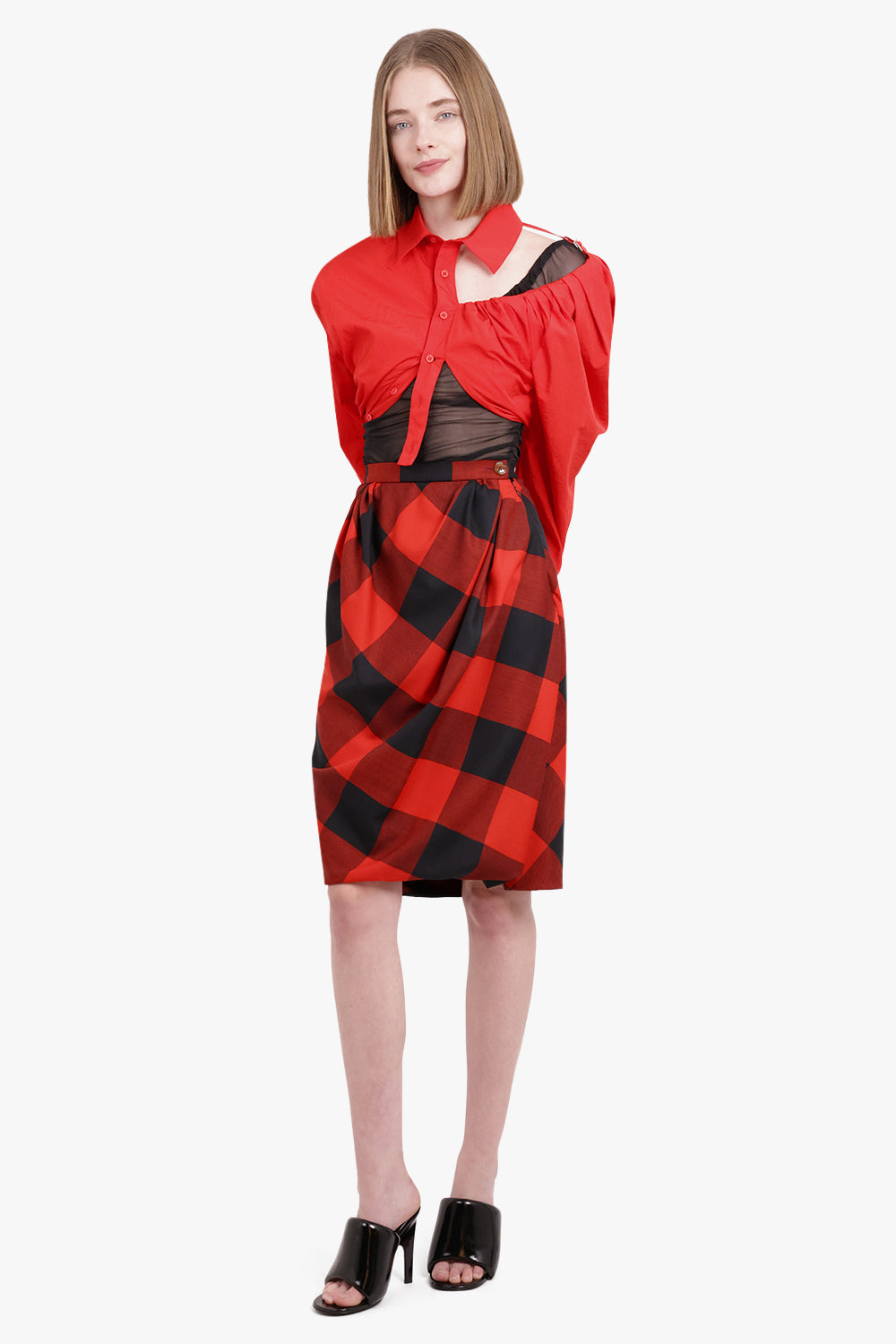 JACQUEMUS RTW La Chemise Galliga | Red