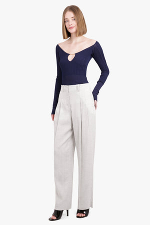 JACQUEMUS RTW Le Pantalon Titolo | Light Grey