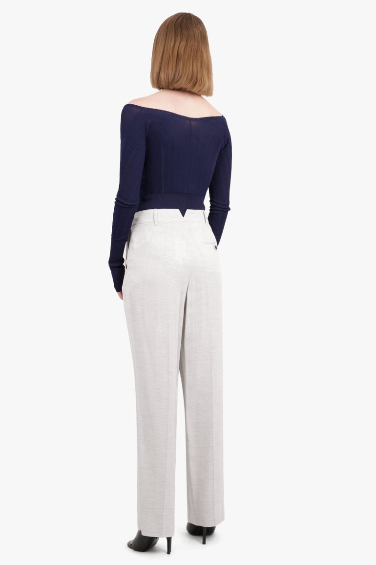 JACQUEMUS RTW Le Pantalon Titolo | Light Grey